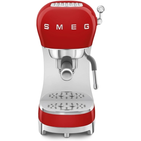 SMEG ECF02RDEU MACCHINA DA CAFFE' ESPRESSO MANUALE 50'S STYLE 1350W COLORE ROSSO - PROMO