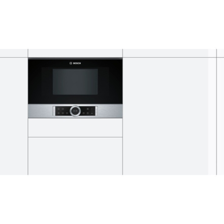 BOSCH BFL634GS1 FORNO A MICROONDE DA INCASSO 21LT 900 WATT INOX