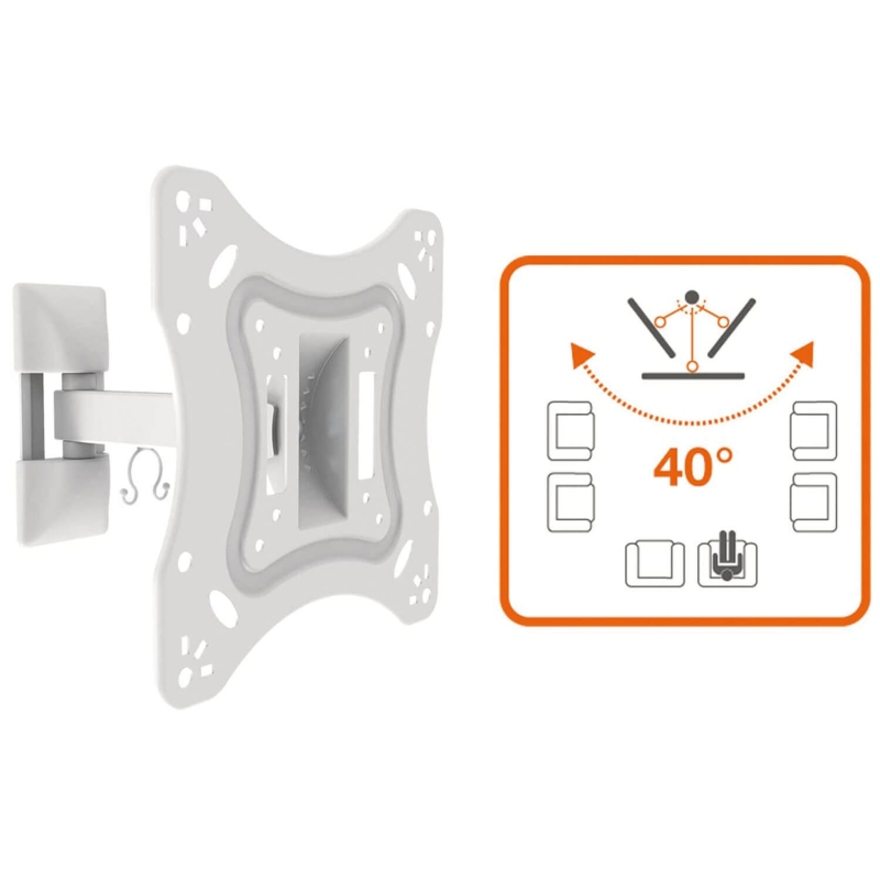 METRONIC MET704 SUPPORTO PER TV DA 28" A 42" 1...