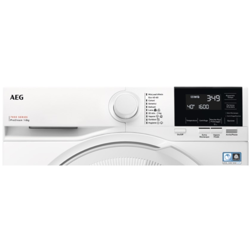 AEG LR7G86CW LAVATRICE SERIE 7000 8KG 1600 GIRI...