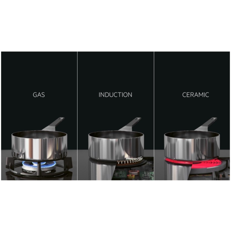 AEG IKE95753FB PIANO COTTURA A INDUZIONE 91CM 5...