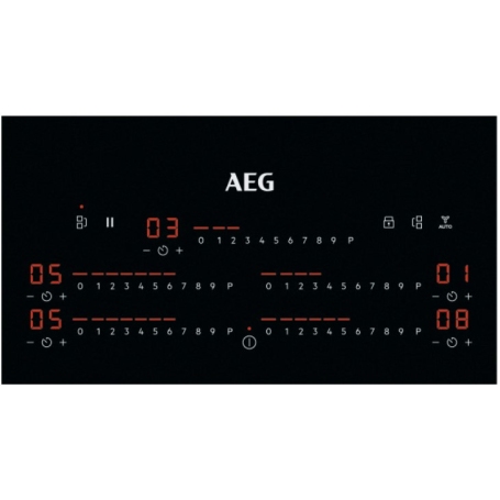 AEG IKE95753FB PIANO COTTURA A INDUZIONE 91CM 5 ZONE COTTURA - NERO