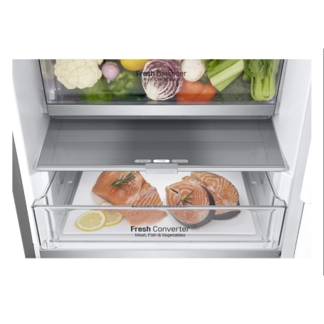 LG GBV7280CPY FRIGORIFERO COMBINATO LIBERA INSTALLAZIONE 387LT NO FROST CLASSE C COLORE ARGENTO
