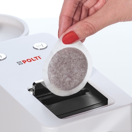 POLTI COFFEA CS150W-54C MACCHINA DA CAFFE' + 54 CIALDE SERBATOIO 0,85LT COLORE BIANCA - PCEU0127