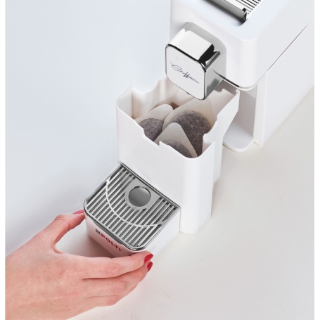 POLTI COFFEA CS150W-54C MACCHINA DA CAFFE' + 54 CIALDE SERBATOIO 0,85LT COLORE BIANCA - PCEU0127
