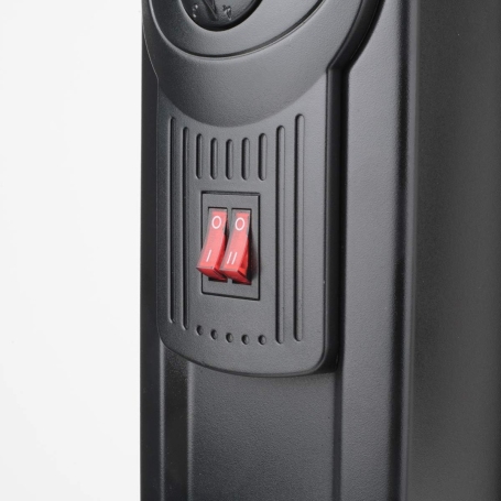 BLACK & DECKER BXRA2000E RADIATORE ELETTRICO 11 ELEMENTI 2000W NERO