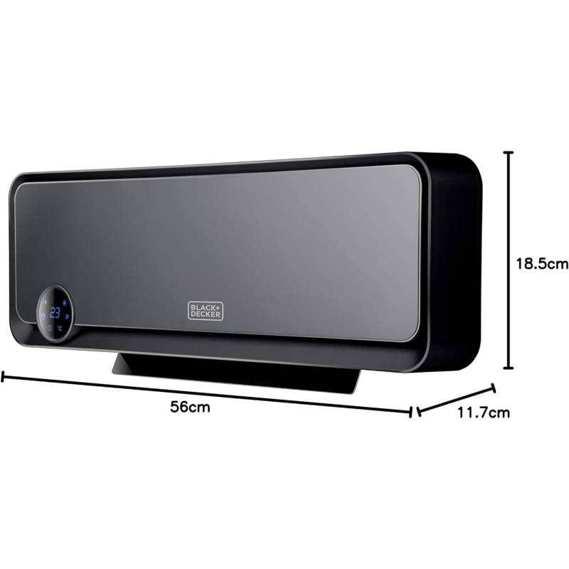 BLACK & DECKER BXWSH2000E TERMOVENTILATORE A...