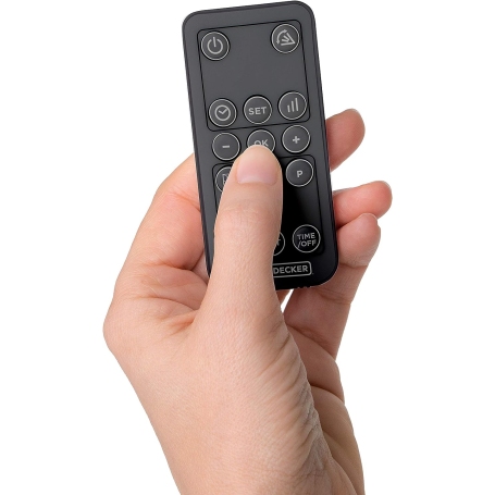 BLACK & DECKER BXWSH2000E TERMOVENTILATORE A PARETE 2000W NERO