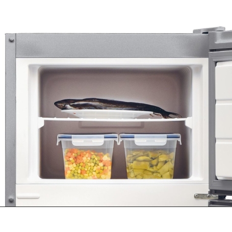 CANDY CDV1S514FS FRIGORIFERO DOPPIA PORTA LIBERA INSTALLAZIONE 212LT STATICO CLASSE F COLORE ARGENTO