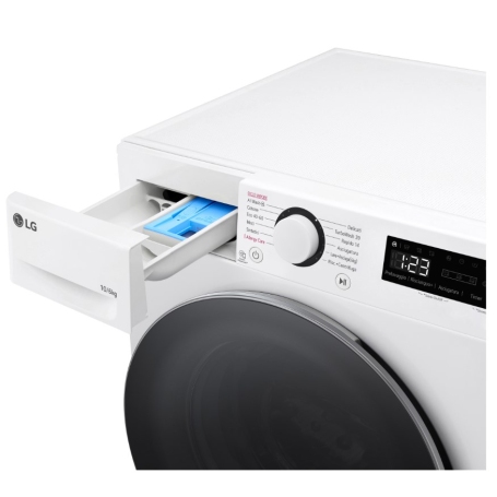 LG D4R5010TSWS LAVASCIUGA 10/6KG 1400 GIRI AI DD INVERTER VAPORE CLASSE A - PROMO