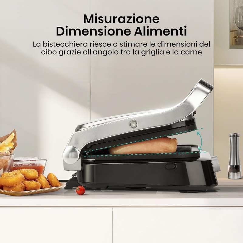 HISENSE HCG2100S BISTECCHIERA ELETTRICA 2100W 7...