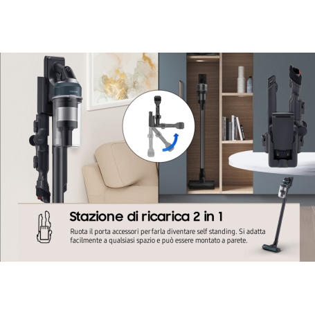 SAMSUNG VS20C852FTB/WA SCOPA ELETTRICA JET 85 PREMIUM MULTICICLONICO CAPACITA' 0,8LT - PROMO