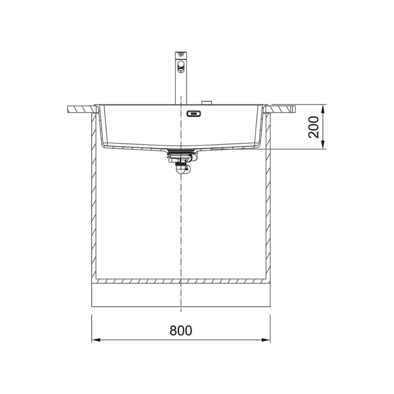 FRANKE 114.0661.707 LAVELLO MONOVASCA 78x50...