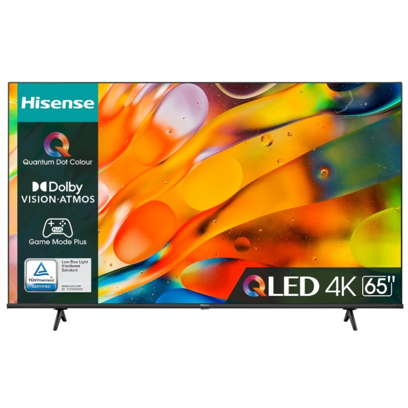 HISENSE 65E79KQ TV Q-LED 65'' SMART TV ULTRA HD 4K DVB-T2 HEVC COLORE NERO - PROMO