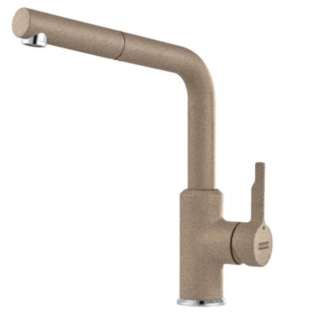 FRANKE 115.0595.093 MISCELATORE MONOCOMANDO CON DOCCETTA ESTAIBILE COLORE OYSTER