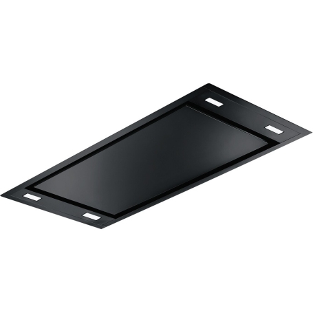 FRANKE FCFL 906 BK MARIS FLAT CAPPA DA INCASSO A SOFFITTO 90CM CLASSE A+ COLORE NERO - 350.0663.650