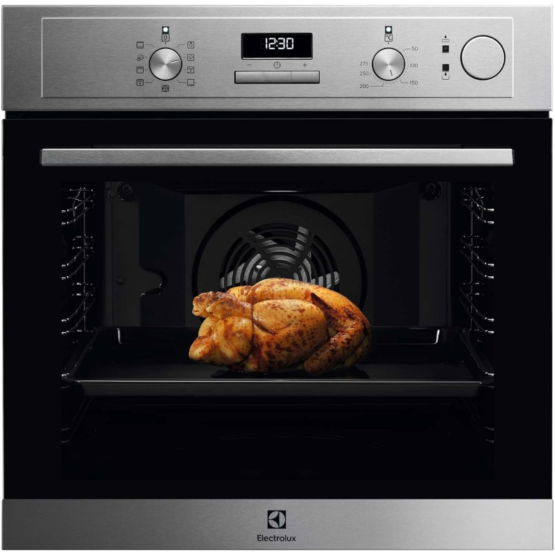 ELECTROLUX LOC3S40X2 FORNO DA INCASSO ELETTRICO A VAPORE 60CM 72LT STEAMCRISP CLASSE A INOX