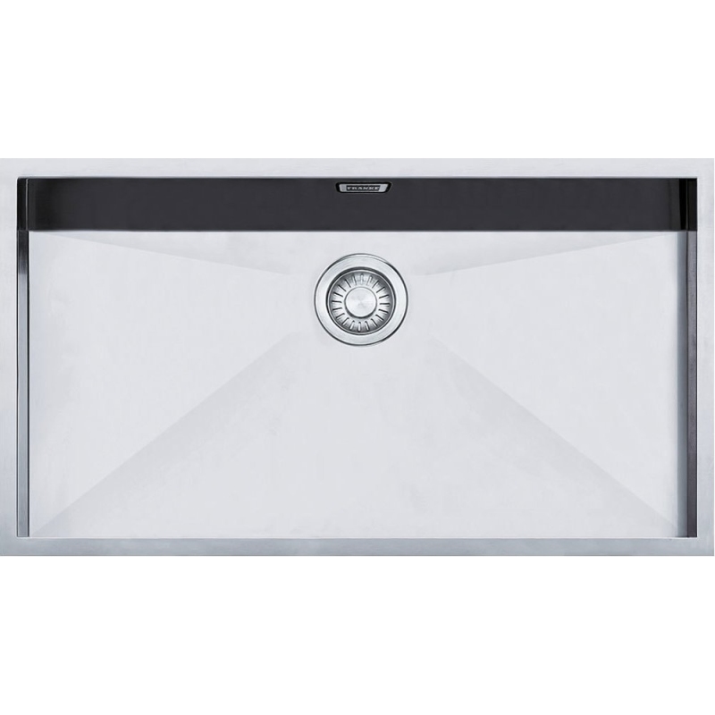 FRANKE 122.0198.208 LAVELLO MONOVASCA SOTTOTOP 76x45CM COLORE INOX SPAZZOLATO - PPX 110-72