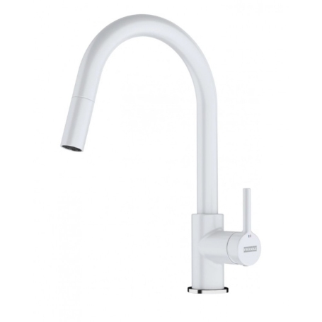 FRANKE 115.0626.081 MISCELATORE MONOCOMANDO CON DOCCETTA ESTRAIBILE COLORE BIANCO - PROMO