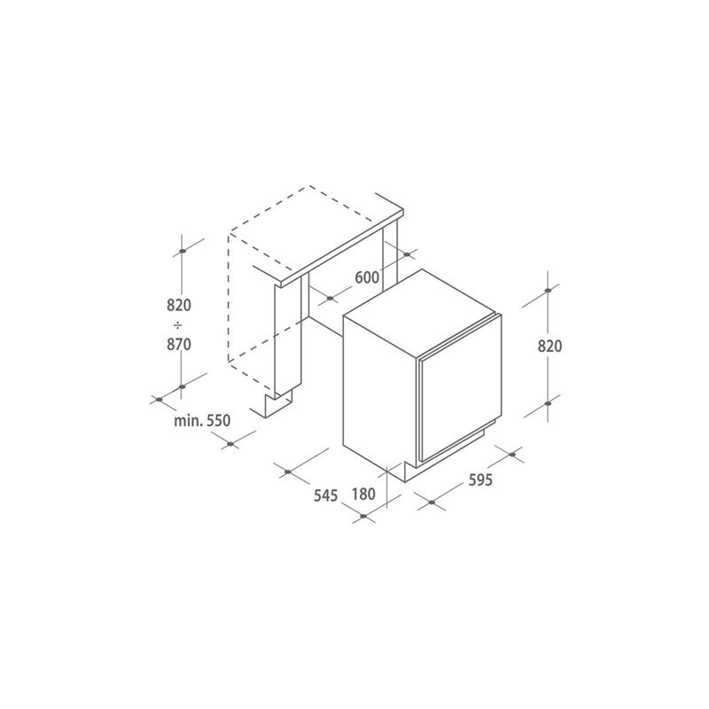 CANDY CFU 135 NE/N CONGELATORE VERTICALE DA...