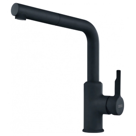 FRANKE 115.0627.523 MISCELATORE MONOCOMANDO SERIE URBAN CON DOCCETTA ESTRAIBILE COLORE BLACK MATT