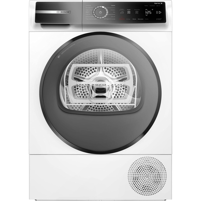 BOSCH WQB245B0IT SERIE 8 ASCIUGATRICE A POMPA DI CALORE 9KG CLASSE A+++ - PROMO
