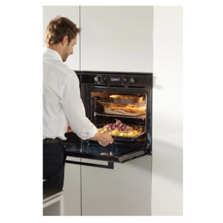 FRANKE 116.0606.102 FORNO DA INCASSO ELETTRICO MULTIFUNZIONE 73LT PIROLITICO CLASSE A+ COLORE NERO - FMY98PBK