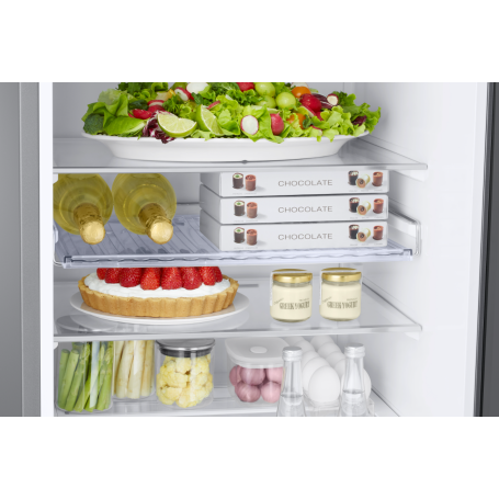 SAMSUNG RB38C676CS9 FRIGORIFERO COMBINATO LIBERA INSTALLAZIONE NO FROST 390LT WIFI CLASSE C INOX