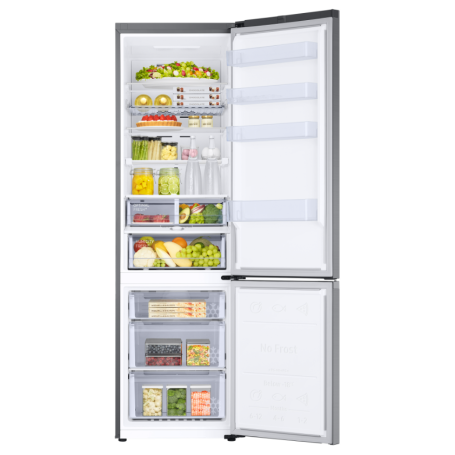 SAMSUNG RB38C676CS9 FRIGORIFERO COMBINATO LIBERA INSTALLAZIONE NO FROST 390LT WIFI CLASSE C INOX