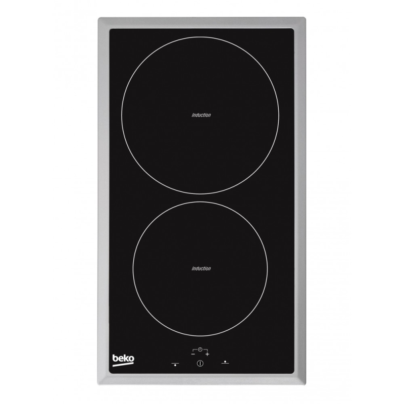 BEKO HDMI 32400 DTX PIANO COTTURA A INDUZIONE 30CM 2 ZONE IN VETRO NERO - HDMI32400DTX