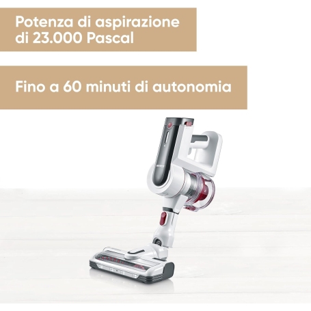 SEVERIN HV7166 SCOPA ELETTRICA 2 IN 1 SENZA FILO CON LUCE ANIMAL CARE