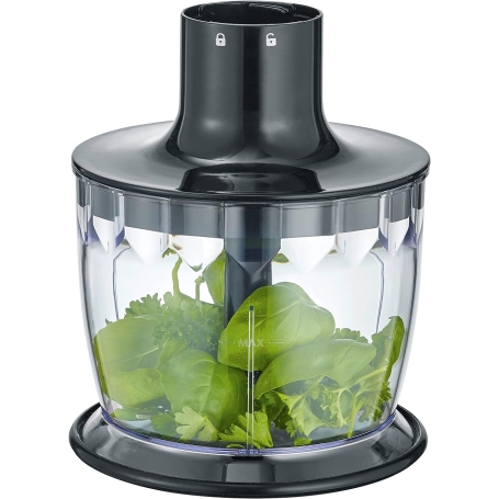 SEVERIN SM3793 SET FRULLATORE A IMMERSIONE 600 WATT COLORE NERO/INOX