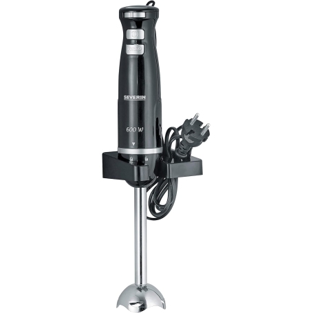 SEVERIN SM3793 SET FRULLATORE A IMMERSIONE 600 WATT COLORE NERO/INOX