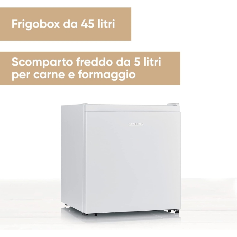 SEVERIN KB 8877 FRIGORIFERO MONOPORTA 45LT...