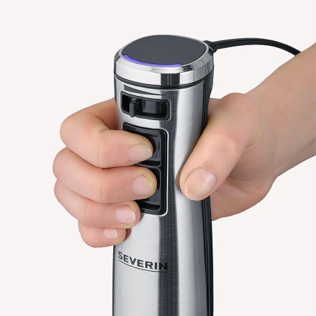 SEVERIN SM3773 FRULLATORE AD IMMERSIONE 1000W CON LAMA IN ACCIAIO COLORE INOX