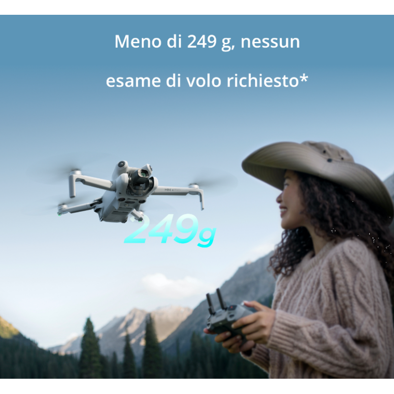 DJI MINI 4 PRO DRONE COMPATTO COMPLETO DI...