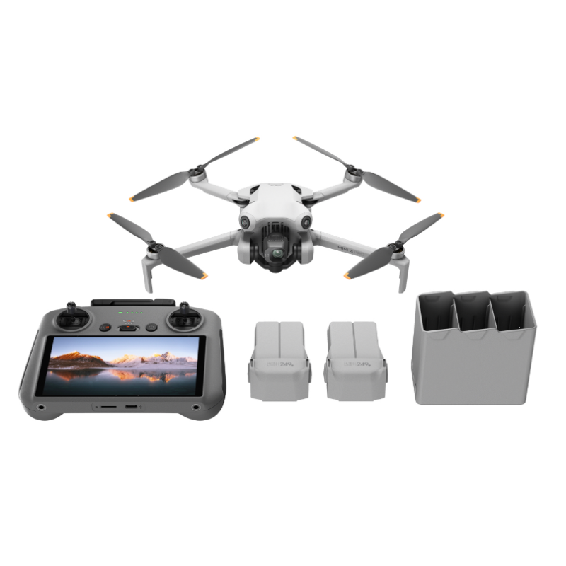 DJI MINI 4 PRO DRONE COMPATTO COMPLETO DI RADIOCOMANDO GRIGIO - DJM4P2