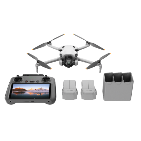 DJI MINI 4 PRO DRONE COMPATTO COMPLETO DI RADIOCOMANDO GRIGIO - DJM4P2