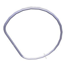 GUARNIZIONE COMPATIBILE CON ASCIUGATRICE ELECTROLUX -...