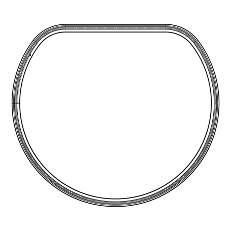 GUARNIZIONE COMPATIBILE CON ASCIUGATRICE ELECTROLUX - 8581366063114