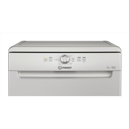 INDESIT D2F HK26 S LAVASTOVIGLIE LIBERA INSTALLAZIONE 14 COPERTI CLASSE E COLORE SILVER - D2FHK26S