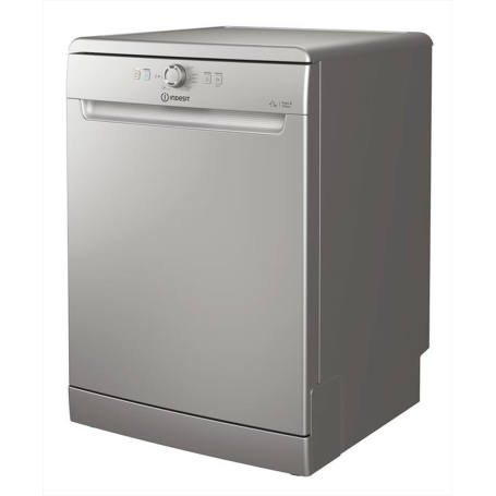 INDESIT D2F HK26 S LAVASTOVIGLIE LIBERA INSTALLAZIONE 14 COPERTI CLASSE E COLORE SILVER - D2FHK26S