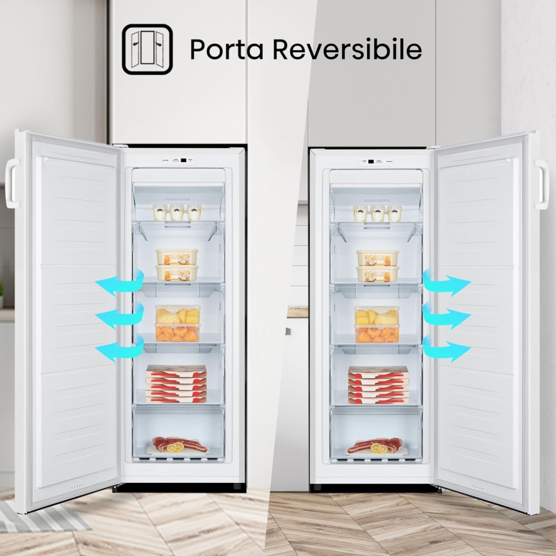 HISENSE FV191N4AW2 CONGELATORE VERTICALE LIBERA...