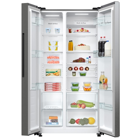 HISENSE RS711N4ACE FRIGORIFERO SIDE BY SIDE 550LT NO FROST INOX CLASSE E