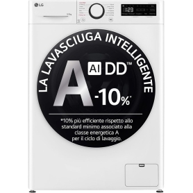 LG D2R5S09TSWW LAVASCIUGA SLIM 9/5KG 1200 GIRI AI DD...