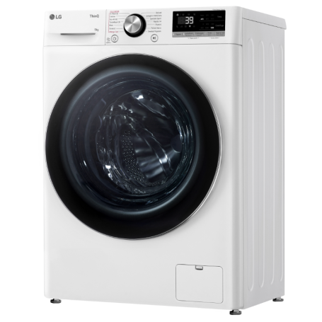 LG F2R7S09TSWC LAVATRICE SLIM 48CM AI-DD 9KG 1200 GIRI VAPORE INVERTER CLASSE A