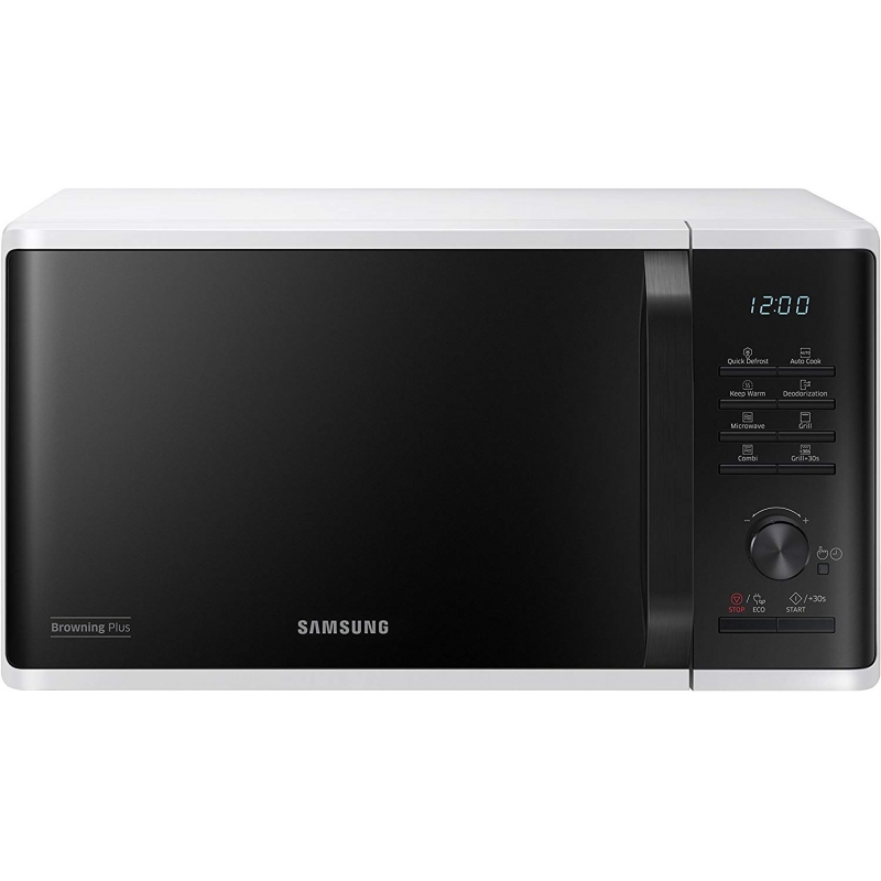 SAMSUNG MG23K3513AW FORNO A MICROONDE 23LT 800W NERO/BIANCO