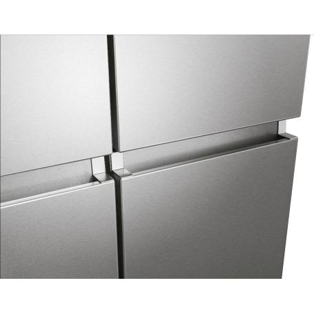 HISENSE RQ758N4SWSE FRIGORIFERO 4 PORTE DESIGN FLAT DOOR 606LT TOTAL NO FROST CLASSE E INOX
