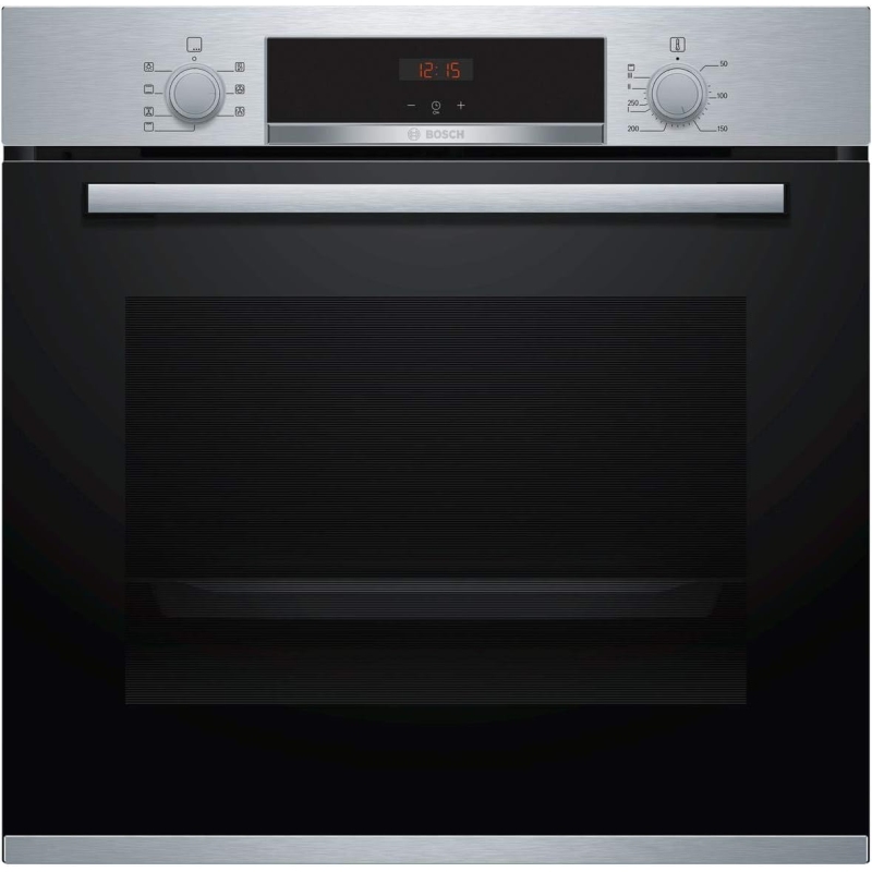 BOSCH HBA513BS1 FORNO DA INCASSO ELETTRICO VENTILATO CON GRILL 71 LT CLASSE A COLORE INOX
