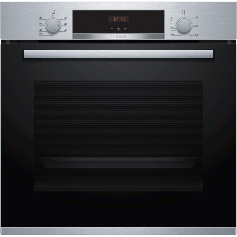 BOSCH HBA513BS1 FORNO DA INCASSO ELETTRICO VENTILATO CON GRILL 71 LT CLASSE A COLORE INOX - PROMO